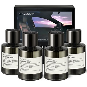 GIOVANNY 차량용 방향제 160ml 2p, 플라워 샵, 2세트