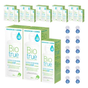 바이오트루 다목적용액 300ml 2p + 120ml + 렌즈케이스 2p, 720ml, 6세트