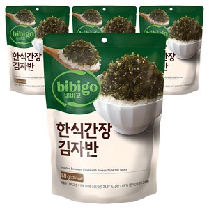 비비고 한식간장 김자반, 50g, 4개