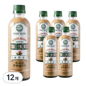 호우섬 홍콩 밀크티, 350ml, 12개