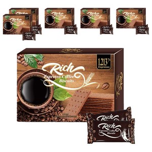 리치 에스프레소 커피 비스킷, 6개, 350g
