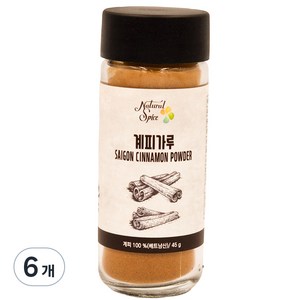 내츄럴스파이스 계피가루, 45g, 6개