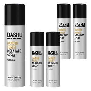 다슈 밤부 포레스트 메가 하드 스프레이, 50ml, 5개