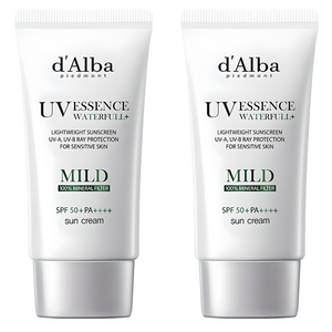 달바 워터풀 마일드 선크림 SPF50+ PA++++, 50ml, 2개