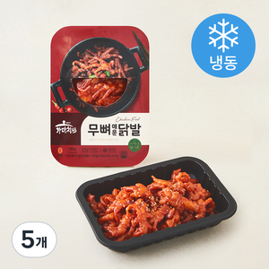 가마치 무뼈 매운닭발 (냉동), 160g, 5개
