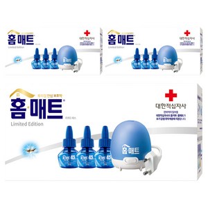 홈매트 리퀴드 에스 코드형 훈증기 + 리필 29ml X 3p 세트, 3세트