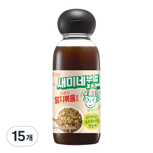 새미네부엌 아몬드 멸치볶음소스, 390g, 15개