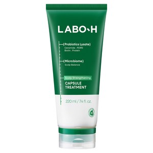 라보에이치 두피강화 클리닉 캡슐 헤어트리트먼트 2세대, 220ml, 1개