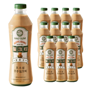 호우섬 밀크티, 1L, 12개