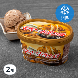 구구 크러스터 아이스크림 (냉동), 660ml, 1개입, 2개 골드박스 특가