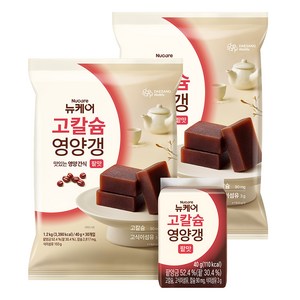 뉴케어 고칼슘 영양갱, 1.2kg, 2개