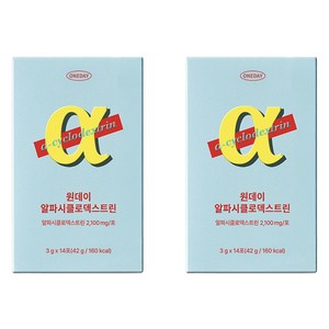 데이즈온 원데이 알파시클로덱스트린 14p, 42g, 2개
