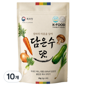 담은수 채수 티백, 20g, 10개