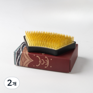 올쉴드 원예 꽃 지지대 꽃꽂이 부채꼴 모양의 구리 바늘 침봉 15 11 x 5.7 x 1.5 cm, 2개