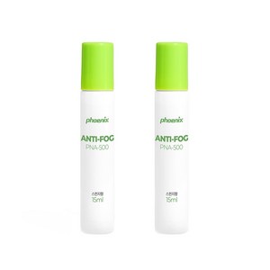 피닉스 김서림방지 안티포그액 스펀지형, 15ml, 2개