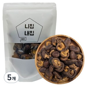 니칩내칩 통 표고버섯칩, 100g, 5개