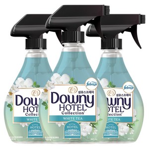 다우니 호텔 컬렉션 섬유스프레이 화이트티 향 본품, 3개, 360ml