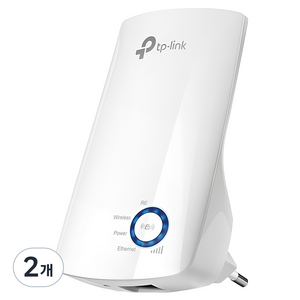 티피링크 무선 와이파이 증폭확장기, TL-WA850RE, 2개