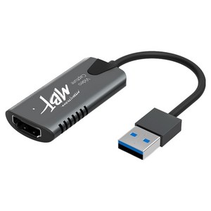 엠비에프 4K HDMI 캡쳐보드 USB 케이블 타입, 1개, MBF-UHCP-C, 실버