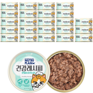 동원뉴트리플랜 고양이 건강레시피 간식캔, 관절 앤 유리너리, 90g, 24개