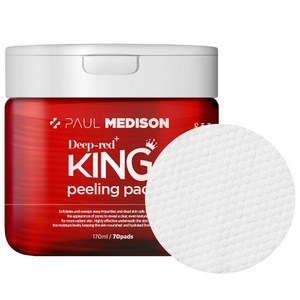 폴메디슨 딥레드 티트리 각질케어 대용량 왕필링패드 170ml, 70매입, 1개