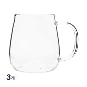 마카 항아리 머그컵 중 400ml RM01, 3개