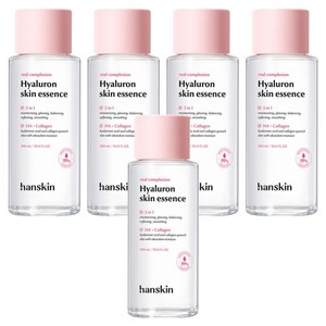 한스킨 리얼 컴플렉션 히알루론 스킨 에센스, 300ml, 5개