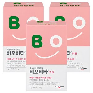 비오비타 키즈 유산균 60p, 3개