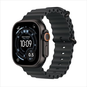 Apple 2025 애플워치 Ultra 3 오션밴드, 블랙, 49mm, GPS+Cellular