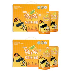 꼬샤꼬샤 도라지 배즙, 110ml, 100개