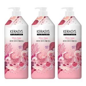 케라시스 화이트 데이지 퍼퓸 린스, 3개, 1L
