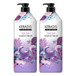 케라시스 퍼퓸 샴푸 바이올렛 로즈, 1L, 2개