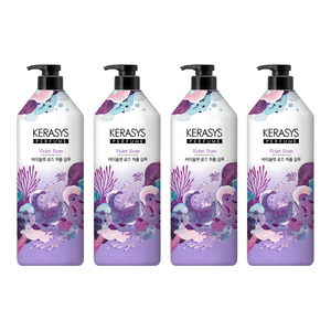 케라시스 퍼퓸 샴푸 바이올렛 로즈, 1L, 4개