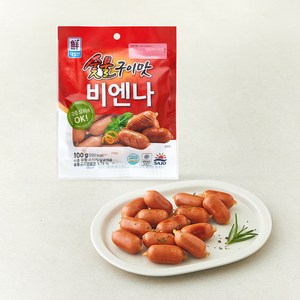 대림선 숯불구이맛 비엔나, 100g, 1개
