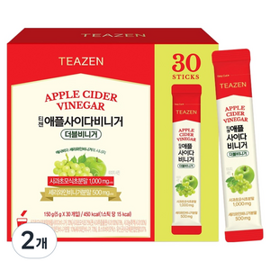 티젠 애플사이다 더블비니거 30p, 150g, 2개