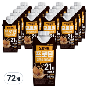 오트몬드 프로틴 고소한맛, 250ml, 72개