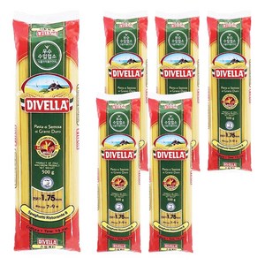 디벨라 스파게티, 500g, 6개