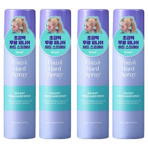 달리프 글램 피니쉬 하드 스프레이, 150ml, 4개