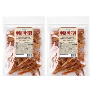 바다원 바베큐 조미 오징어, 300g, 2개