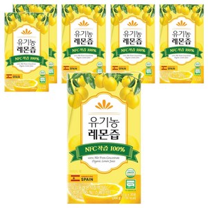 프롬바이오 NFC 유기농 레몬즙 30p, 300g, 6개