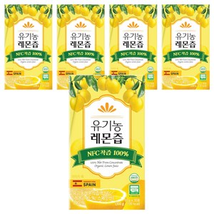 프롬바이오 NFC 유기농 레몬즙 30p, 300g, 5개