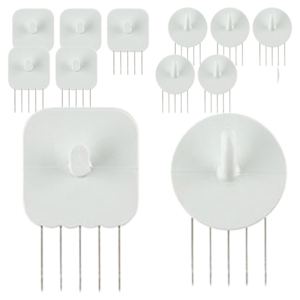 꾹핀 일자형 3p + U자형 3p 세트, 화이트, 2세트