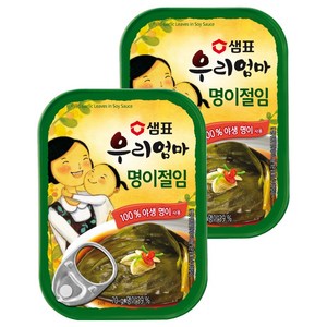 샘표 우리엄마 명이절임, 70g, 2개