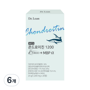닥터린 콘드로이친 1200 콘레이티 MBP 알파 24g, 6개, 20정
