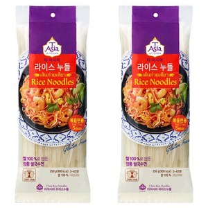 티아시아키친 라이스누들 볶음면용 5mm, 250g, 2개