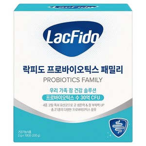 락피도 프로바이오틱스 패밀리 100p, 200g, 1개