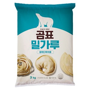 곰표 밀가루 중력다목적용, 3kg, 1개