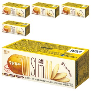 구운감자 슬림, 80g, 5개