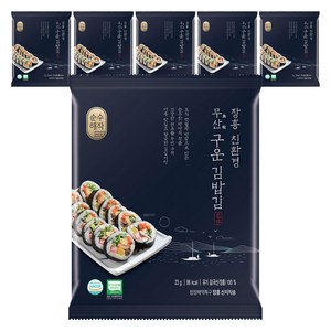 순수해작 친환경 구운 김밥김, 23g, 6개