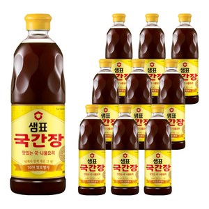 샘표 국간장, 10개, 860ml